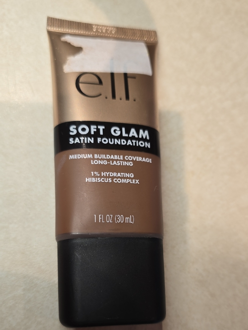 ELF Soft Glam Satin Foundation Shade 60 Rich Cool